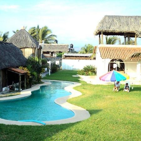 Cabanas Pie De La Cuesta Hotell Coyuca Rom bilde