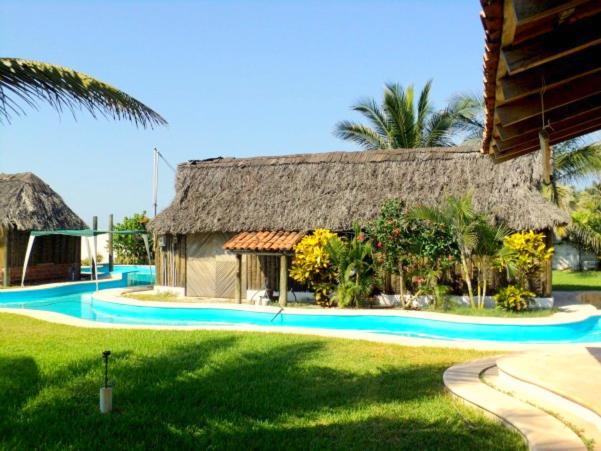 Cabanas Pie De La Cuesta Hotell Coyuca Rom bilde