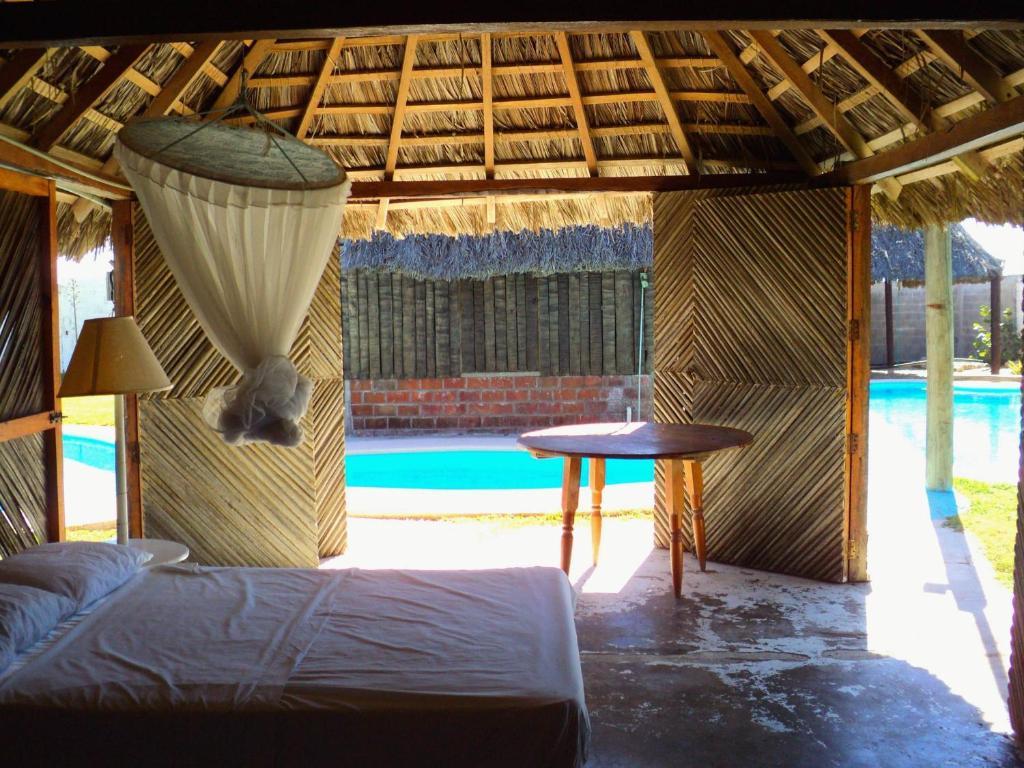 Cabanas Pie De La Cuesta Hotell Coyuca Rom bilde