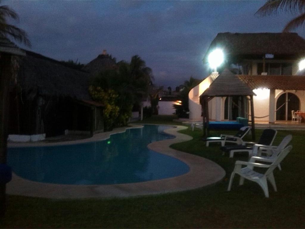 Cabanas Pie De La Cuesta Hotell Coyuca Eksteriør bilde
